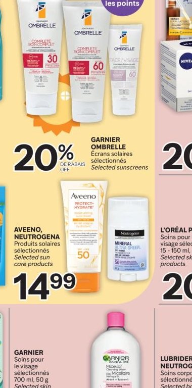 Garnier Ombrelle Produits solaires