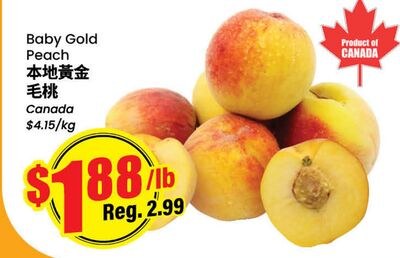 Baby Gold Peach