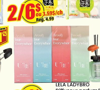LELA LADYBRO Diffuseur parfumé