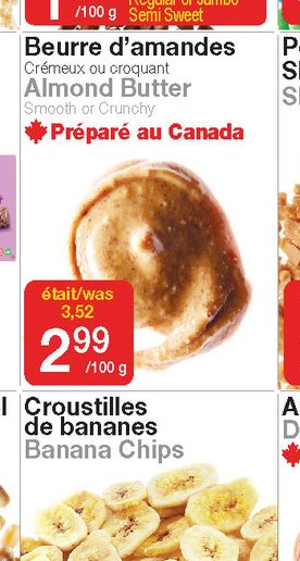 Beurre d'amandes SKOL Almond Butter