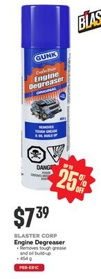 BLASTER CORP Engine Degreaser