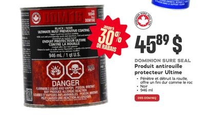 DOMINION SURE SEAL Produit antirouille protecte…