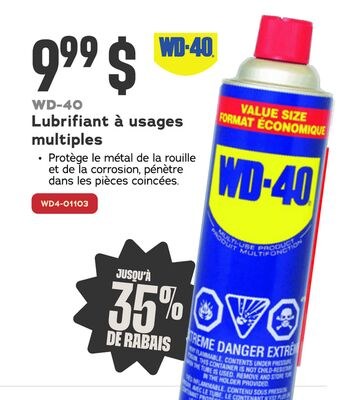 WD-40 Lubrifiant à usages multiples