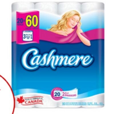 Cashmere Triple Rolls Toilet Paper - 20 Pack