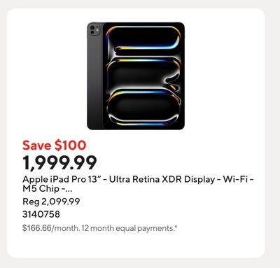 Apple iPad Pro 13" - Ultra Retina XDR Display -…