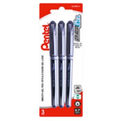 Pentel EnerGel Liquid Gel Pens, 3 pk