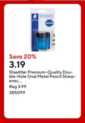Staedtler Premium-Quality Double-Hole Oval Meta…