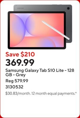 Samsung Galaxy Tab S10 Lite - 128 GB - Grey