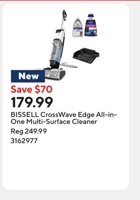 BISSELL CrossWave Edge All-in-One Multi-Surface…
