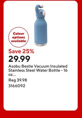 Asobu Bestie Vacuum Insulated Stainless Steel W…