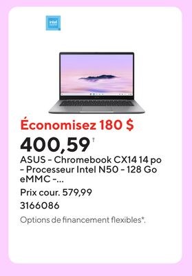 ASUS - Chromebook CX14 14 po - Processeur Intel…