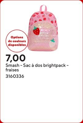 Smash - Sac à dos brightpack - fraises