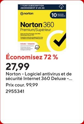 Norton - Logiciel antivirus et de sécurité Inte…