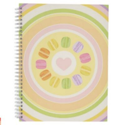 Merangue - Carnet à motifs - 8 x 10 po - macaro…