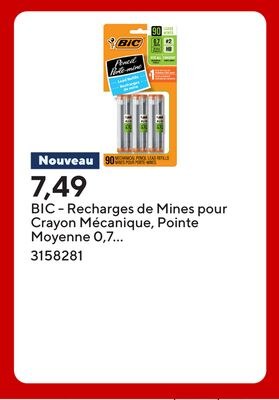 BIC - Recharges de Mines pour Crayon Mécanique,…