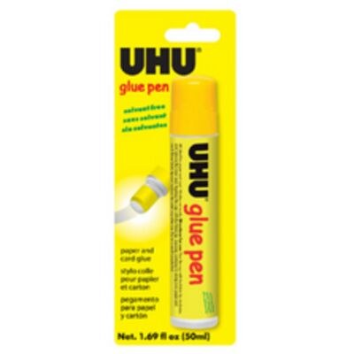 UHU - Stylo de colle transparente, 50 ml