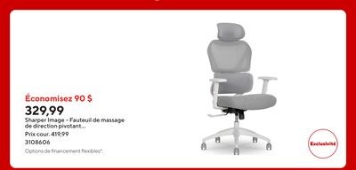 Sharper Image - Fauteuil de massage de directio…
