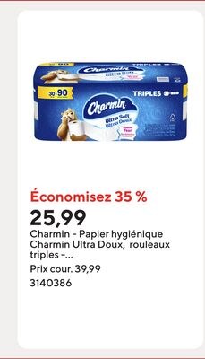 Charmin - Papier hygiénique Charmin Ultra Doux,…