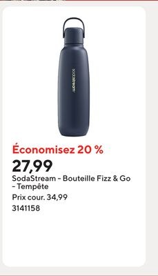 SodaStream - Bouteille Fizz & Go - Tempête