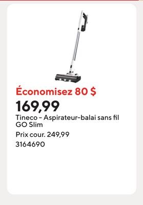 Tineco - Aspirateur-balai sans fil GO Slim