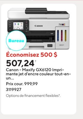 Canon - Maxify GX6120 Imprimante jet d'encre co…