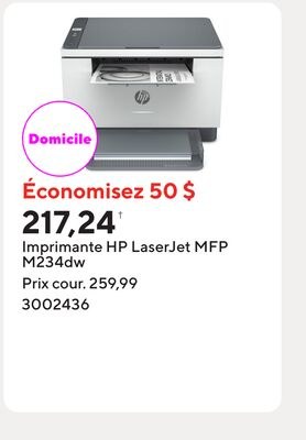 Imprimante HP LaserJet MFP M234dw