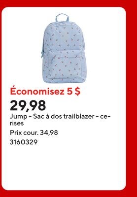 Jump - Sac à dos trailblazer - cerises