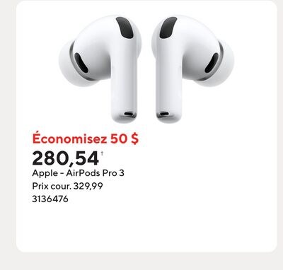 Apple - AirPods Pro 3