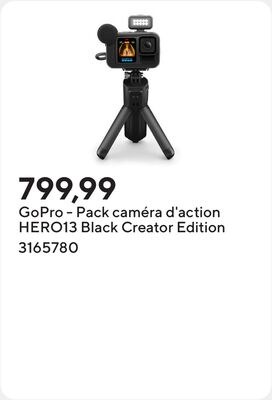 GoPro - Pack caméra d'action HERO13 Black Creat…