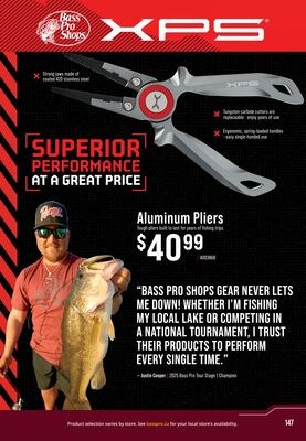 Bass Pro Shops XPS Aluminum Pliers