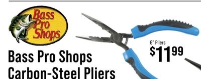 Bass Pro Shops Carbon-Steel Pliers