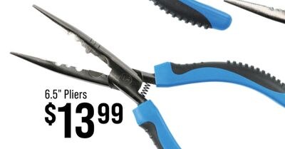 Bass pro shops carbon-steel pliers 6.5" Pliers