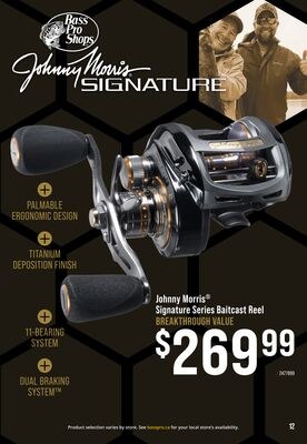 Johnny Morris Signature Series Baitcast Reel