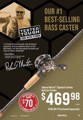 Johnny Morris® Signature Series Baitcast Combo