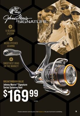 Johnny Morris Signature Series Spinning Reel