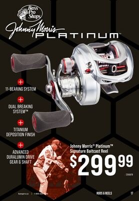 Johnny Morris® Platinum Signature Baitcast Reel