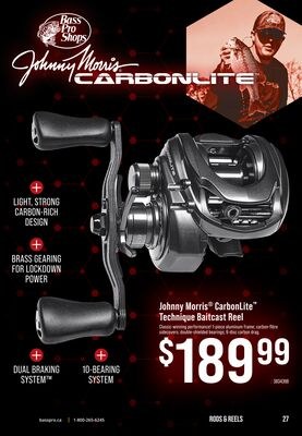 Bass Pro Shops Johnny Morris CarbonLite™ Techni…