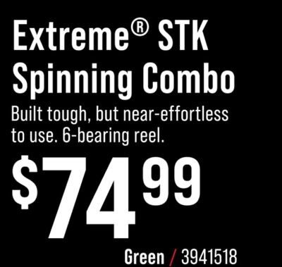 Extreme® STK Spinning Combo