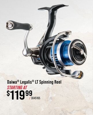Daiwa® Legalis® LT Spinning Reel