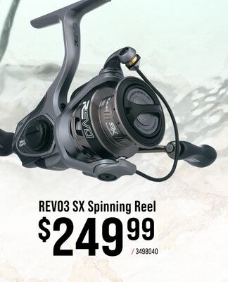 Abu Garcia REVO3 SX Spinning Reel