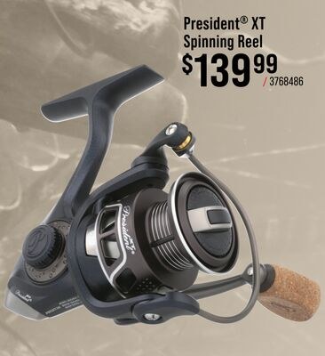 President XT Spinning Reel