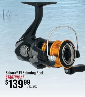 Shimano Sahara FJ Spinning Reel