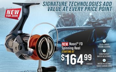 Shimano Nasci® FD Spinning Reel