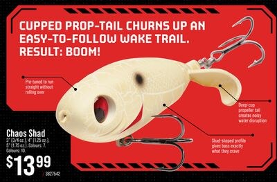 Bass Pro Shops XPS Chaos Shad