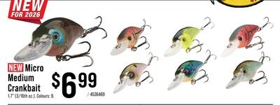 Bass Pro Shops Micro Medium Crankbait