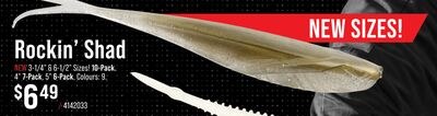 Bass Pro Shops XPS Rockin' Shad
