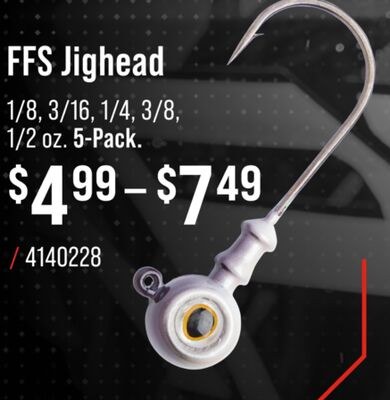 Bass Pro Shops FFS Jighead