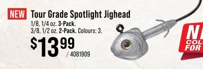 Strike King Tour Grade Spotlight Jighead