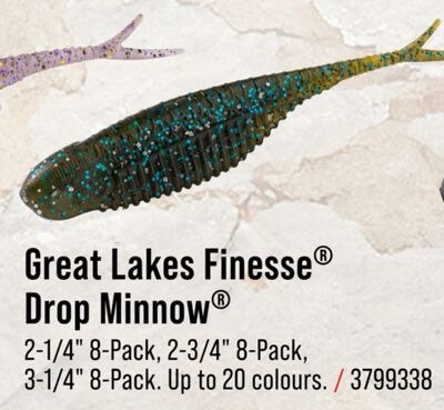 Great Lakes Finesse® Drop Minnow®