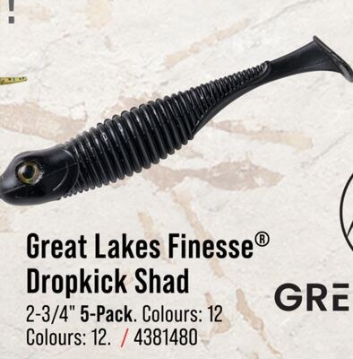 Great Lakes Finesse Dropkick Shad